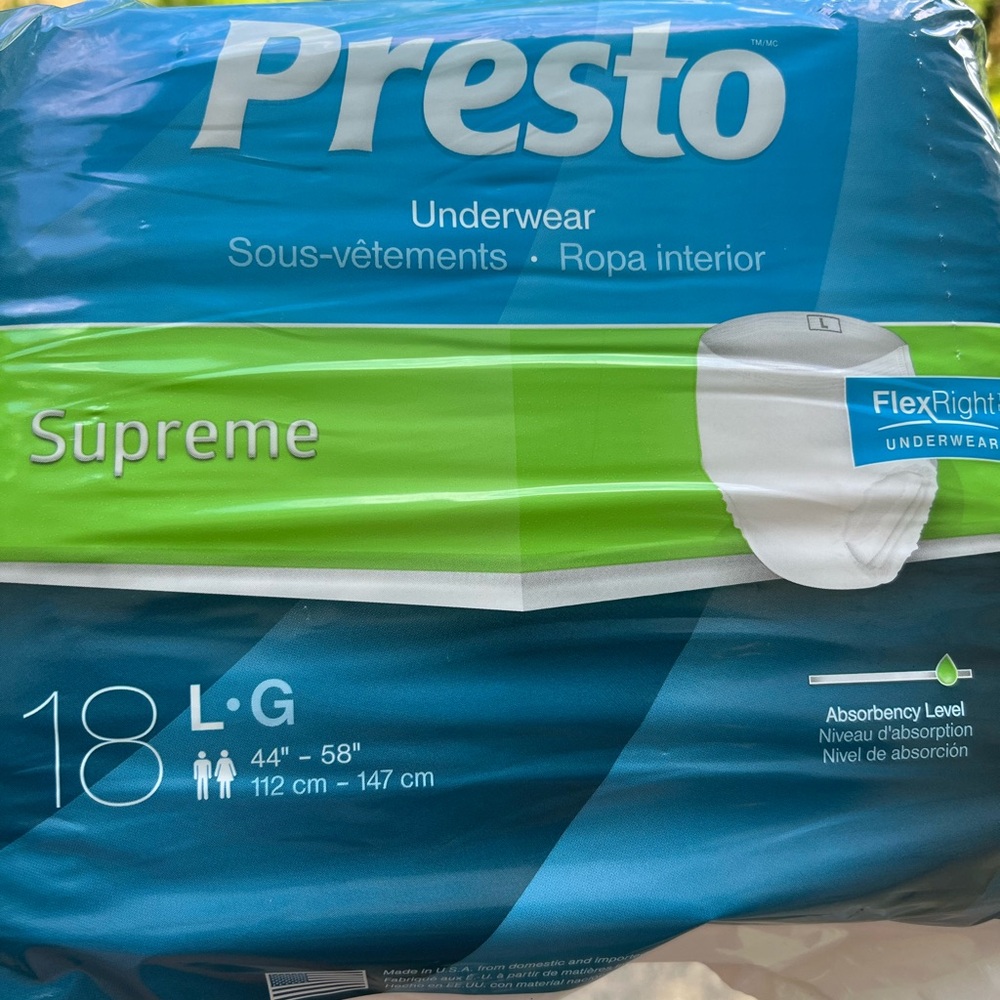 Presto Adult Diapers